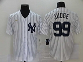 Yankees 99 Aaron Judge White Nike Cool Base Jersey,baseball caps,new era cap wholesale,wholesale hats